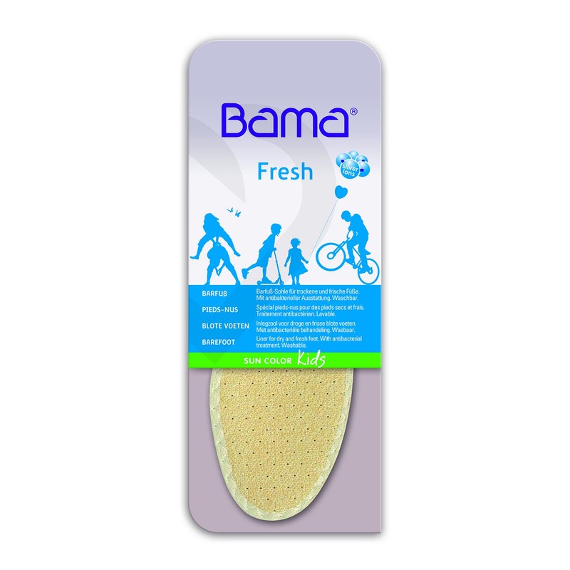 Bama 31.00024.0001, Unisex Kids' Comfort Insole, Beige (beige/farblos), 9.5 UK