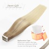 LacerHair Ombre Tape in Hair Extensions Human Hair Double Side