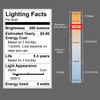 J.LUMI A15 LED Bulb 5W, 3000K Soft White, A15/G45 Bulb