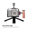 Kalofaye Aluminum Alloy Camera Cage Kit Replacement for Sony A7