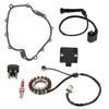 Silscvtt Ignition Coil Regulator Relay Stator Kit Replacement for Yamaha