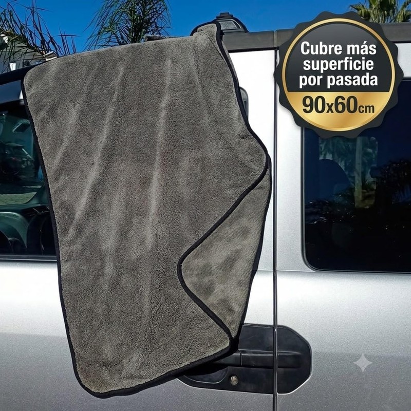 Toalla Secado de Microfibra Grande 90 X 60 cm Extra