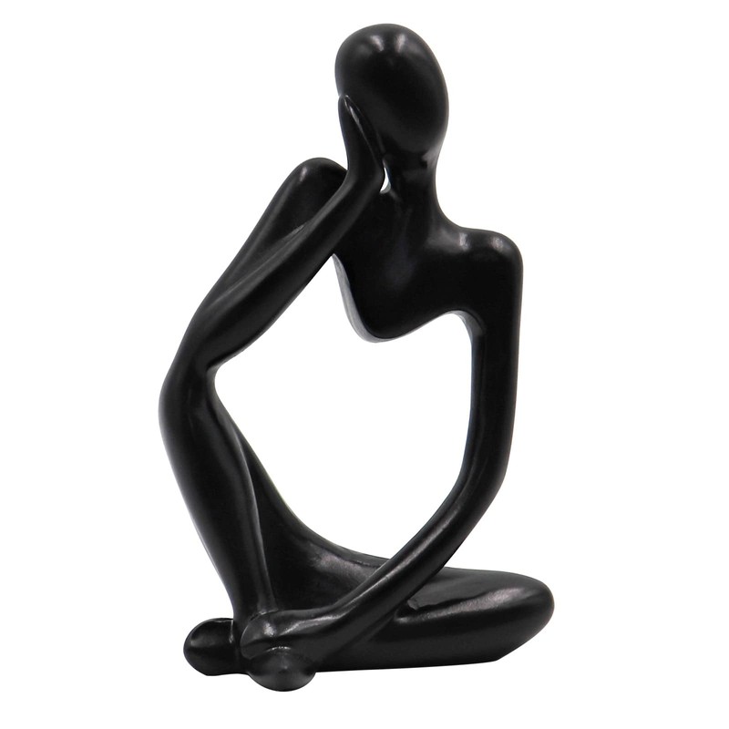 Thinker Statues and Sculptures, Resin Thinker Statue Ornaments, Abstract Style