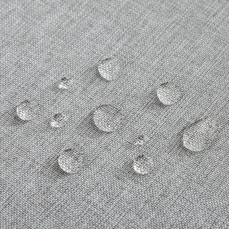 SPRICA Rectangle Tablecloth 180x140cm Water Resistant Linen Texture Spill Proof