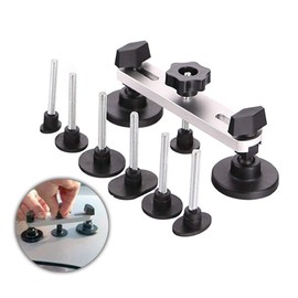 LadyRosian Paintless Dent Repair Kits Dent Puller Bridge Dent Removal PDR Tools for Auto Car Body Motorcycle Refrigerator Washing Machine Minor Dent Repair