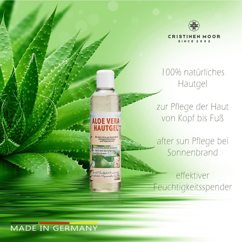 CristinenMoor Aloe Vera Hautgel 250 ml