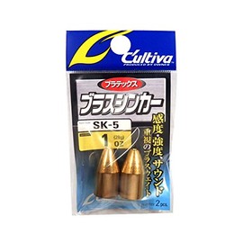 OWNER 11712 SK-5 Brass Sinker, 1 oz