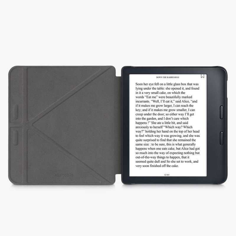 kwmobile Case Compatible with Kobo Libra 2 Case - Faux
