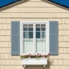 Glidden Total Exterior Paint & Primer All-in-One, Chalky Blue/Blue, Satin,