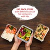 Homeshopa Aluminium Square Foil Trays, 15 Pack Disposable Tin Foil