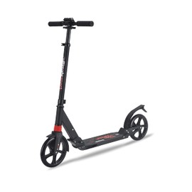New Bounce Kick Scooter - Scooters for Ages 8 and Up with Adjustable Handlebar - Perfect for Bigger Children and Adults Weight Limit 200Lbs (Black)