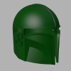 Custom Manalorian Helmet with Visor - Scaled to Fit! -