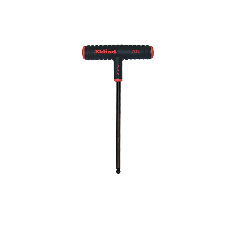 Eklind Tool 61814 7/32 Inch Power-T T-Handle Ball-Hex T-Key allen