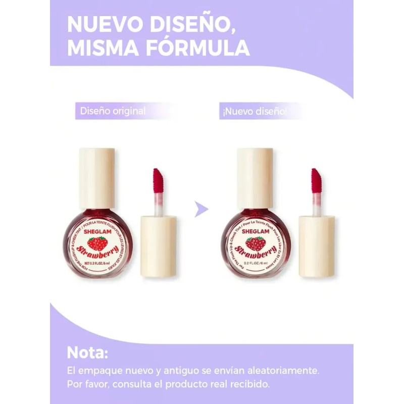 Sheglam For The Flush Lip & Cheek Tint Acabado Tinta