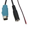 Car Bluetooth5.0 AUX Module Handsfree Mic ABS Wearproof Antiaging for