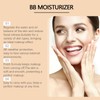 2Pcs BB Blur Tinted Moisturizer with Brush, BB Cream Tinted