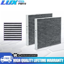 VEHITO 2X Cabin Air Filter for Ram1500 2500 3500 4500 5500 2016-2023 68318365AA CF11671