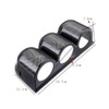 ESUPPORT Carbon Fiber 2" 52mm Heavy Duty Universal Three Hole