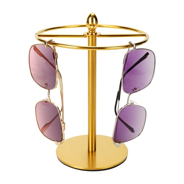 mivofo Sunglasses Holder Stand, Eyeglasses Display Rack Organizer for 12