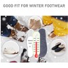 VivoFoot 2 Pairs Warm Premium Natural Wool Insoles for Winter,