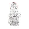 TOPINCN Girl Reading Figurine, Resin Figurine Innovative Lady Reading Pulp