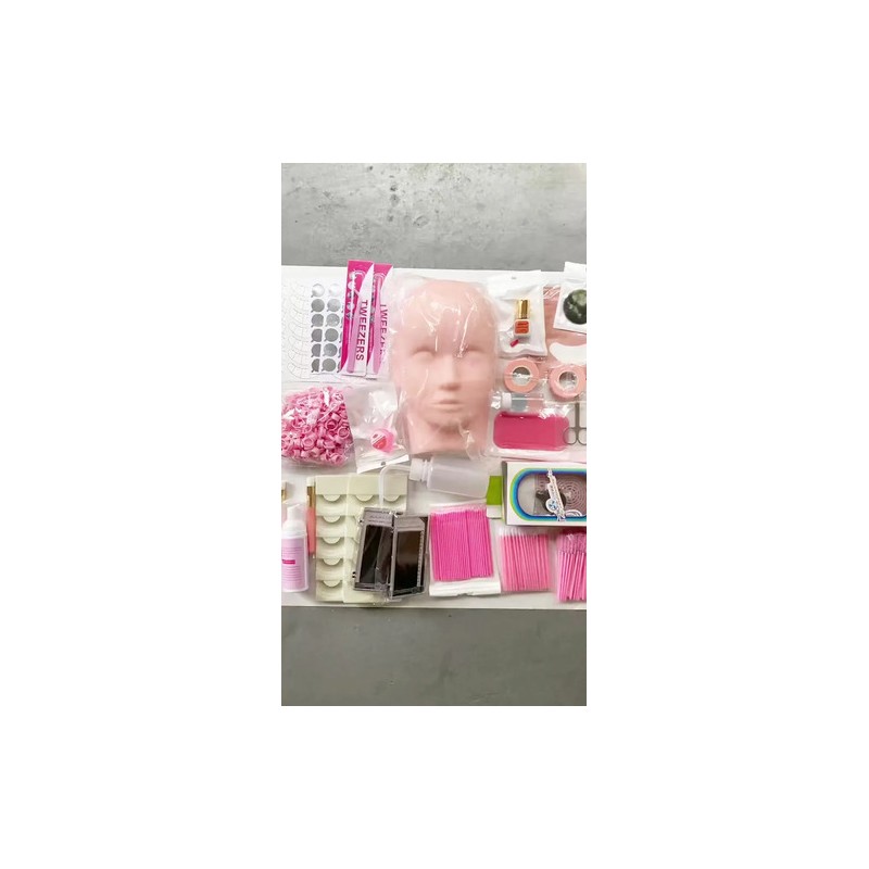 Kit Profesional De Extensión De Pestañas Kit De Pestañas Con