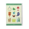 Midori Domestic Accounts Book A5 Monthly Working Couple Lifestyle Pattern