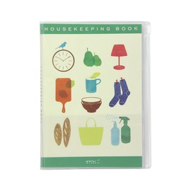 Midori Domestic Accounts Book A5 Monthly Working Couple Lifestyle Pattern 12852006