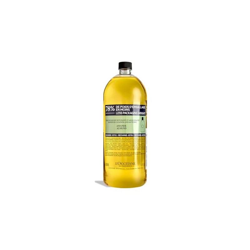 Almond Shower Oil by LOccitane for Unisex - 16.9 oz