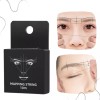 Universo en Linea Hilo Entintado Cejas Mapa Mapping Diseño Microblading
