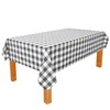 DWCN Checkered Rectangle Tablecloth - Waterproof,Spillproof Anti-Shrink Soft and Wipable