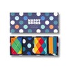Happy Socks Unisex 4-Pack Multi-Colour Gift Set Socks, 7-11 (Pack