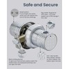 Fingerprint Smart Door knob, Keyless Entry Door Lock with Keypad,
