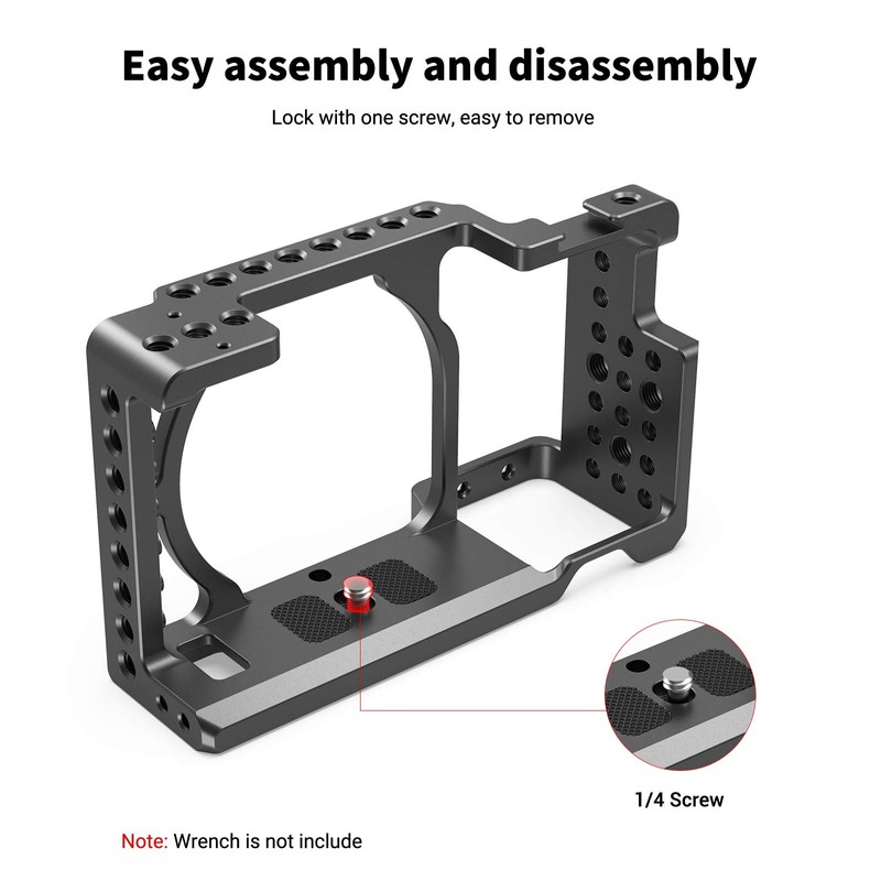 SMALLRIG a6300 Cage for Sony a6300 / a6000 with Built-in