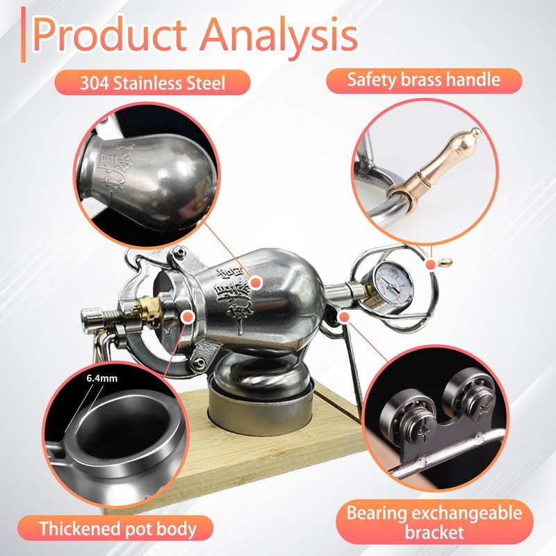 280ml Chinese Popcorn Machine, Hand Chinese Popcorn Maker, Chinese Popcorn