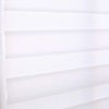 InterGo Double Roller Blind with Klemmfix No Drilling Required, White,
