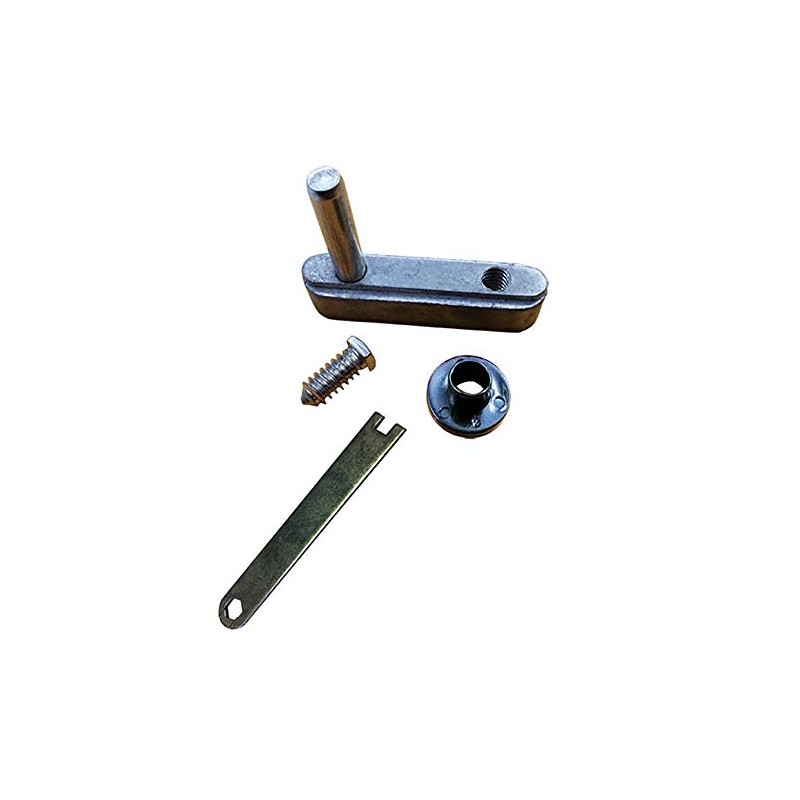 Framed Swing Shower Door Pivot Block with 1/2" Pin and