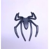 DIGIART INTERNATIONAL SPIDER CAR EMBLEMS 3D ZINC ALLOY METAL BLACK