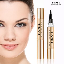HANMU Eyebrow Growth Serum,For Rapid Enhancing Brow Growth Faster,Fuller,Thicker,Non Irritating Eye Brow Serum Enhancer 4ml