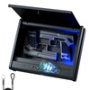 PINEWORLD Gun Safe, Biometric Gun Safe For Handgun, Pistol Safe