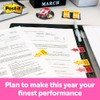 Post-it Flags, "Sign Here", Yellow, 1-Inch Wide, 200/Dispenser (680-HVSH)