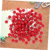 Operitacx Office Decoration Plank Pins, Red, 100 Push Map Map