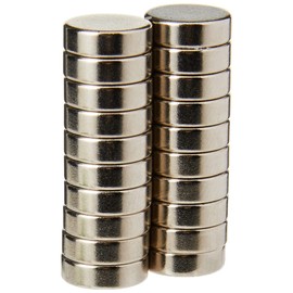 Magnet Expert 10mm dia x 3mm thick N42 Neodymium Magnet - 1.8kg Pull ( Pack of 20 )