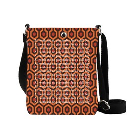 LEVLO Crossbody-Tasche mit 80er-Jahre-Horrorfilm-Zitat, Geschenk, Zwillings-Fan, Geschenk, Overlook, Hotel, Stepheen K, All Work 2cb, large