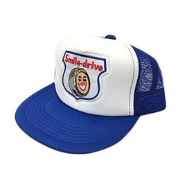 [CHOPPERS] American Racing Mesh Cap YOKOHAMA TIRE (BLUE) / 20-SMILE-BL Yokohama Tire, blue, Free size