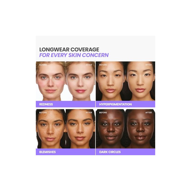 Wonderskin Serum Foundation - Hyper Bond All-Day Stay Waterproof Makeup