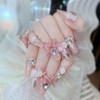 Nail Tip, Long Nail Tip, 24 Pieces, Japanese Style, Dreamy,