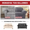 Protector Cubre Sala Elástico Ajustable Strech Fit -3 Pzas