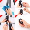besttechtrading Bike Alarm with Remote Wireless Anti-Theft Vibration Security System