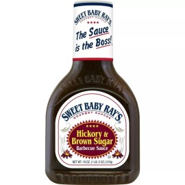 Sweet Baby Ray's Hickory & Brown Sugar Barbecue Sauce 18 oz Bottle